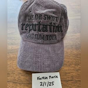 Taylor Swift Reputation Stadium Tour corduroy hat